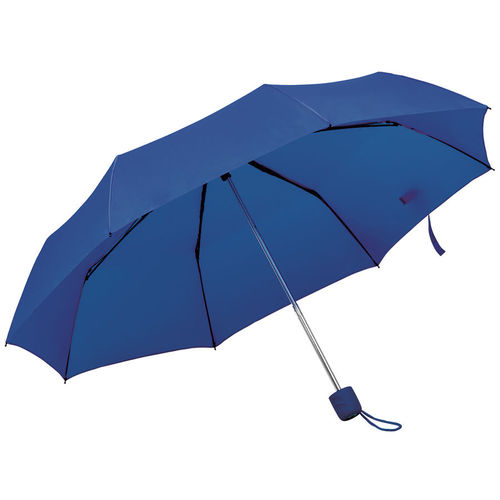 Зонт складной Foldi, механический, темно-синий,