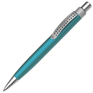 SUMO, ручка шариковая, бирюзовый/серебристый, металл