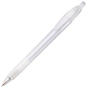 X-1 FROST GRIP, ручка шариковая, фростированный белый, пластик