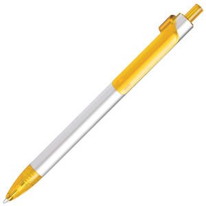 PIANO, ручка шариковая, серебристый/желтый, металл/пластик