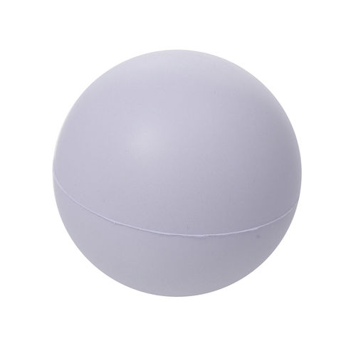 Антистресс Мяч, белый, D=6,3см, вспененный каучук