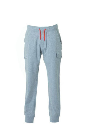 DAMASCO Штаны с карманами, серый меланж, размер XL