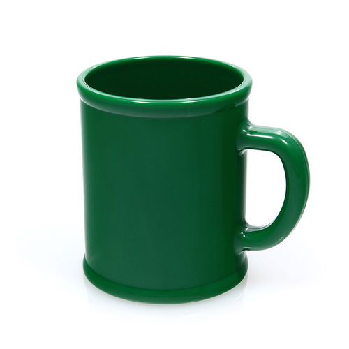 Кружка Радуга; зеленая, D=7,9см, H=9,6см, 300мл; пластик; тампопечать