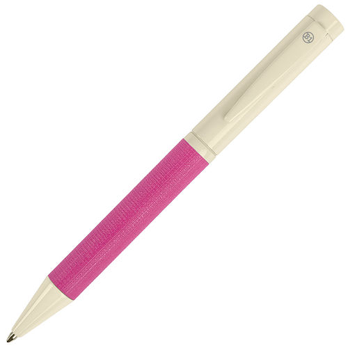 PROVENCE, ручка шариковая, хром/розовый, металл, PU