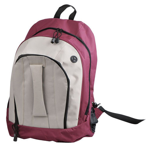 Рюкзак Adventure; бордовый с белым; 32х44х17 см; полиэстер; шелкография