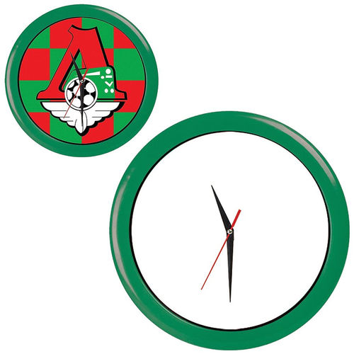 Часы настенные ПРОМО разборные ; зеленый,  D28,5 см; пластик/стекло 