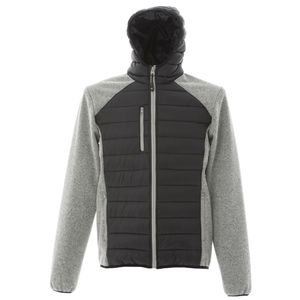 Куртка Berna, серый с черным_XL, 100% нейлон