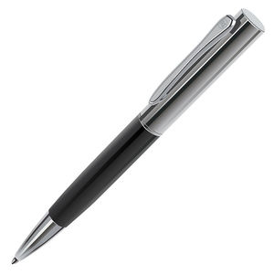 CRAFT, ручка шариковая, черный/хром, металл