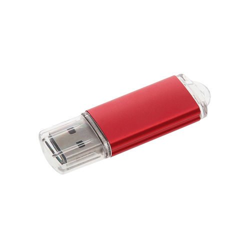 USB flash-карта Assorti (8Гб),красная,5,5х1,7х0,6см,металл