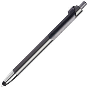 PIANO TOUCH, ручка шариковая со стилусом для сенсорных экранов, графит/черный, металл/пластик