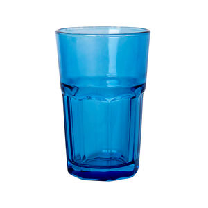 Стакан GLASS, синий, 320 мл, стекло
