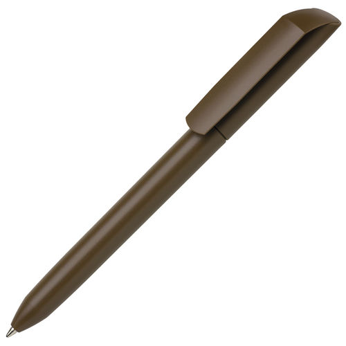 Ручка шариковая FLOW PURE, коричневый, пластик