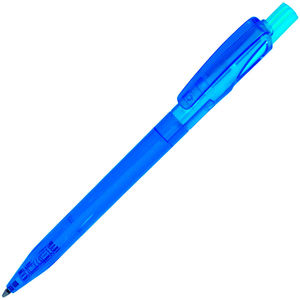 TWIN LX, ручка шариковая, прозрачный голубой, пластик