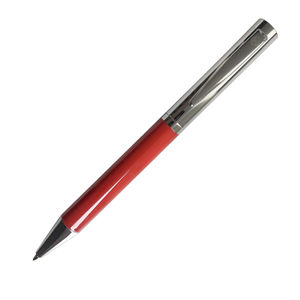 JAZZY, ручка шариковая, хром/бордовый, металл