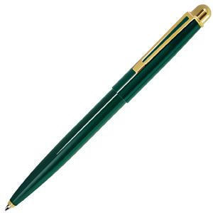 DELTA, ручка шариковая, зеленый/золотистый, металл