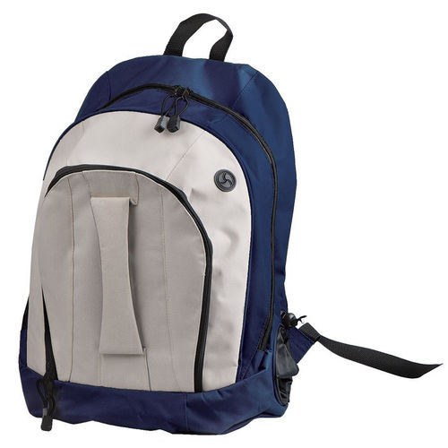Рюкзак Adventure; синий с белым; 32х44х17 см; полиэстер; шелкография
