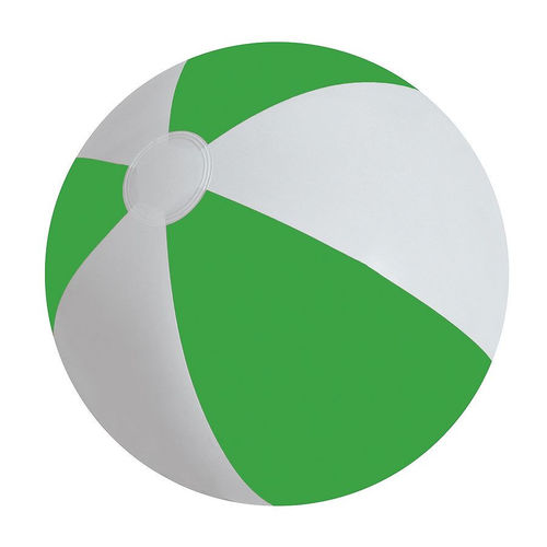 Мяч надувной ЗЕБРА,  зелёный, 45 см, ПВХ