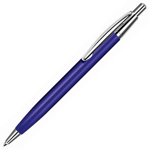 EPSILON, ручка шариковая, темно-синий/хром, металл