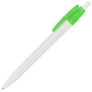 N2, ручка шариковая, зеленый/белый, пластик