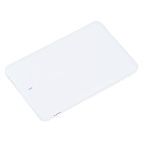 Универсальное зарядное устройство Card (2500mAh), 9,5х6х0,5 см,пластик
