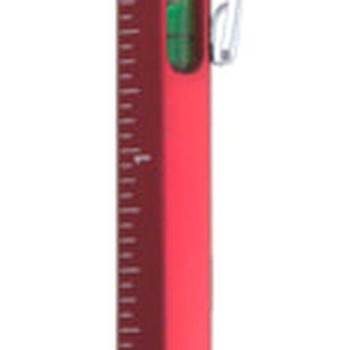 Ручка с мультиинструментом SAURIS, красный, 100% пластик