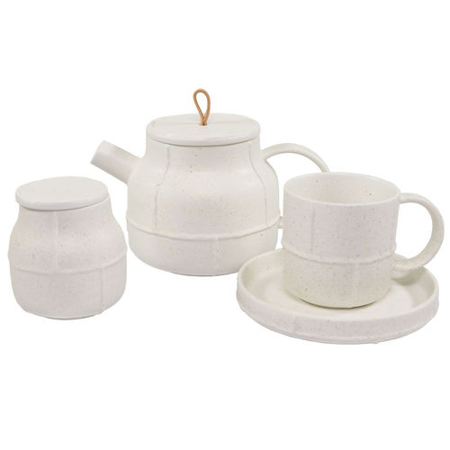Набор Прованс:чайник,чайная пара и сахарница в подарочной упаковке,фарфор