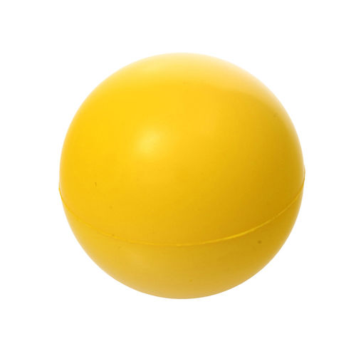 Антистресс Мяч, желтый, D=6,3см, вспененный каучук