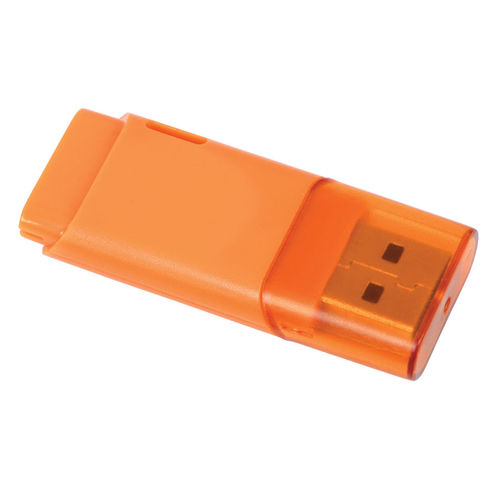 USB flash-карта Osiel (8Гб),оранжевый, 5,1х2,2х0,8см,пластик