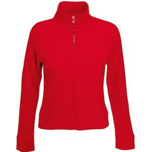 Толстовка Lady-Fit Sweat Jacket, красный_L, 75% х/б, 25% п/э, 280 г/м2