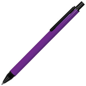 IMPRESS, ручка шариковая, фиолетовый/черный, металл  