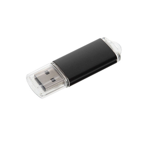 USB flash-карта Assorti (8Гб),черная,5,5х1,7х0,6см,металл
