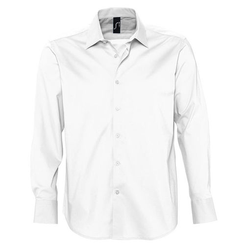Рубашка Brighton, белый_L, 97% хлопок, 3% эластан, 140г/м2