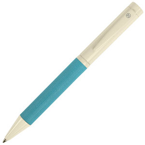 PROVENCE, ручка шариковая, хром/голубой, металл, PU