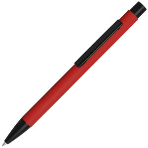 SKINNY, ручка шариковая, красный/черный, алюминий