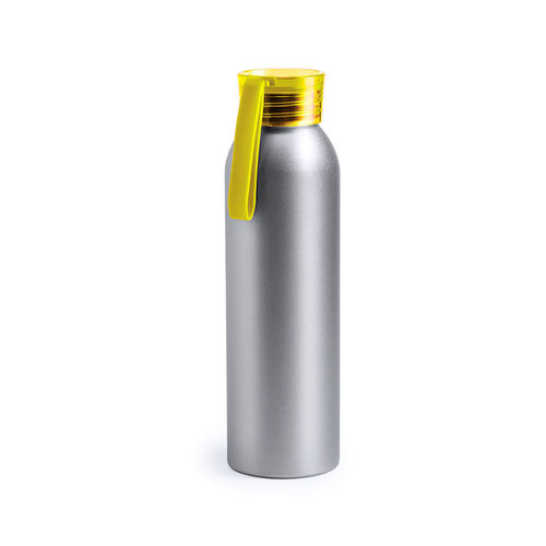 Бутылка для воды Tukel, 0 x 23 x 0 cm, алюминий, пластик, 650 мл., желтый