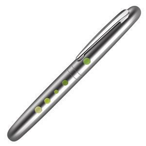 SPOT, ручка шариковая, зеленый/хром, металл/пластик