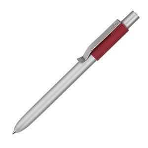 STAPLE MATT, ручка шариковая, красный, алюминий, пластик