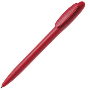 Ручка шариковая BAY, красный, непрозрачный пластик