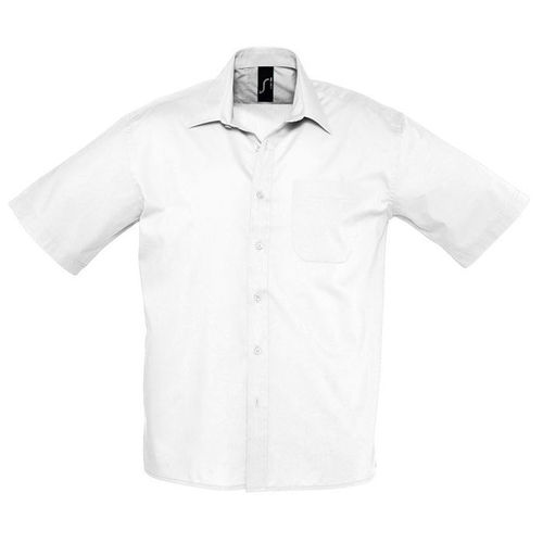 РубашкаBristol, белый_L, 65% полиэстер, 35% хлопок, 105г/м2
