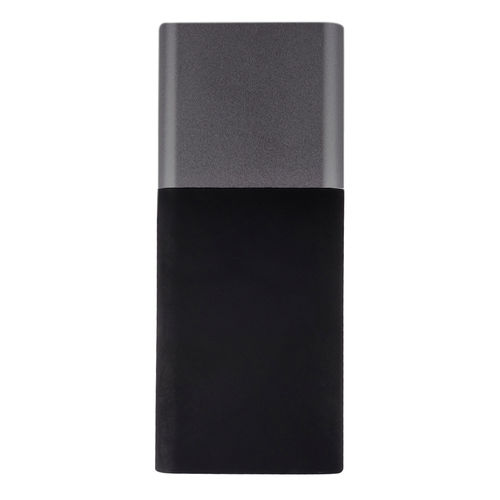 Универсальное зарядное устройство Black gun (10000mAh),черный с серым,6,2х14,5х1,7см,пластик,метал