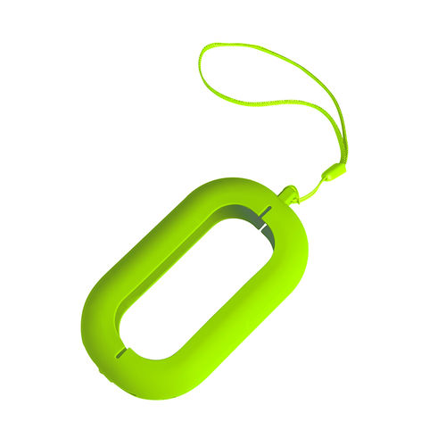 Обложка с ланъярдом к зарядному устройству Seashell-2, светло-зеленый,силикон