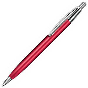 EPSILON, ручка шариковая, красный/хром, металл