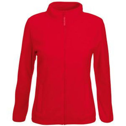 Толстовка Lady-Fit Full Zip Fleece, красный_XL, 100% п/э, 250 г/м2